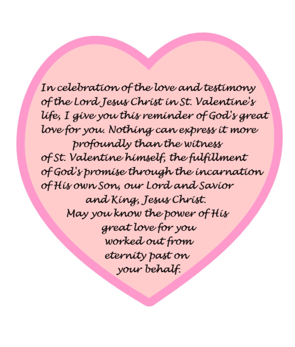 St Valentine Verse